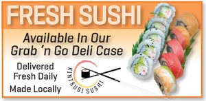 Sushi to go