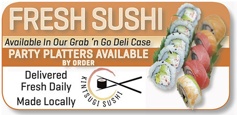 Sushi to go